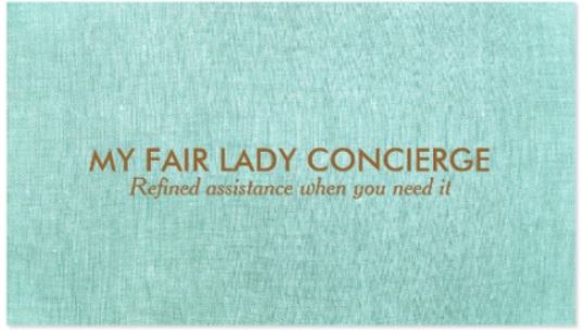 My Fair Lady Concierge | 1661 Dufferin St, Toronto, ON M6H 3L9, Canada | Phone: (416) 912-9920