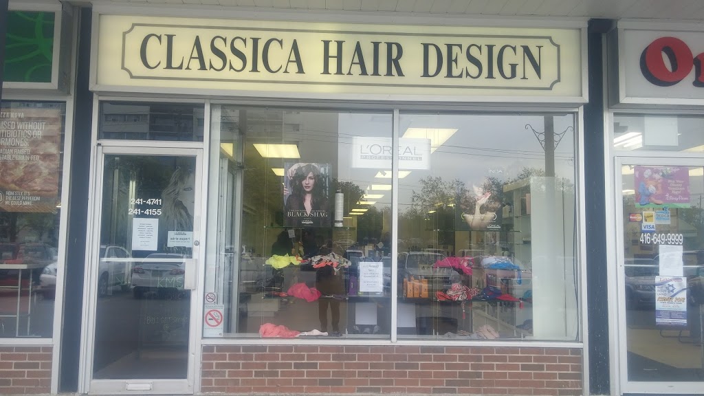 Classica Hair Design | 415 The Westway, Etobicoke, ON M9R 1H5, Canada | Phone: (416) 241-4741