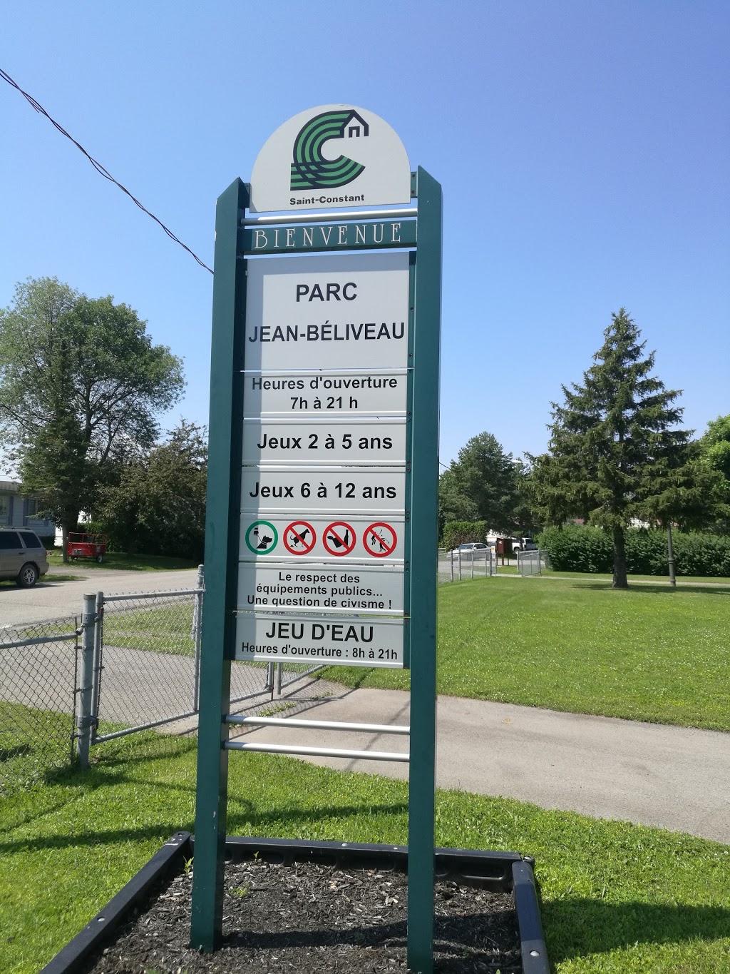 Parc Jean-Béliveau | 21 Rue Perron, Saint-Constant, QC J5A 1H2, Canada | Phone: (450) 638-2010