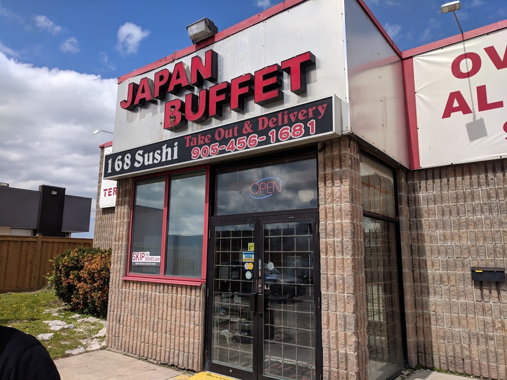 168 Japan Buffet | 168 Kennedy Rd S, Brampton, ON L6W 3G6, Canada | Phone: (905) 456-1681