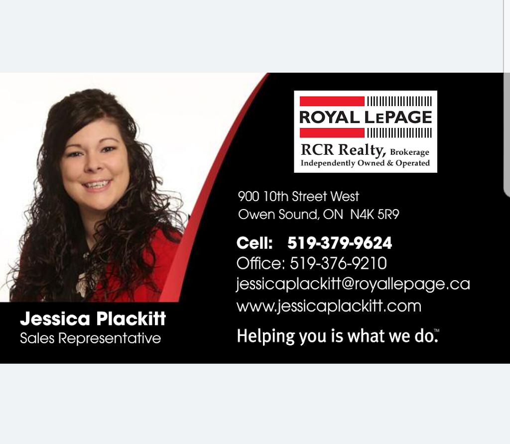 Jessica Plackitt Real Estate | 900 10th St W, Owen Sound, ON N4K 5R9, Canada | Phone: (519) 379-9624