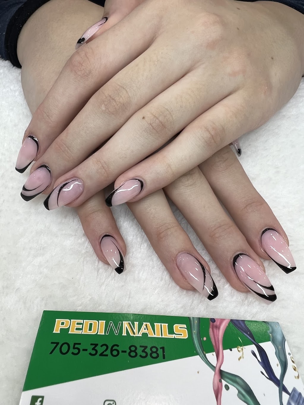 Pedi N Nails Orillia | 20 Diana Dr, Building #5, Unit #1, Orillia, ON L3V 8K8, Canada | Phone: (705) 561-6964