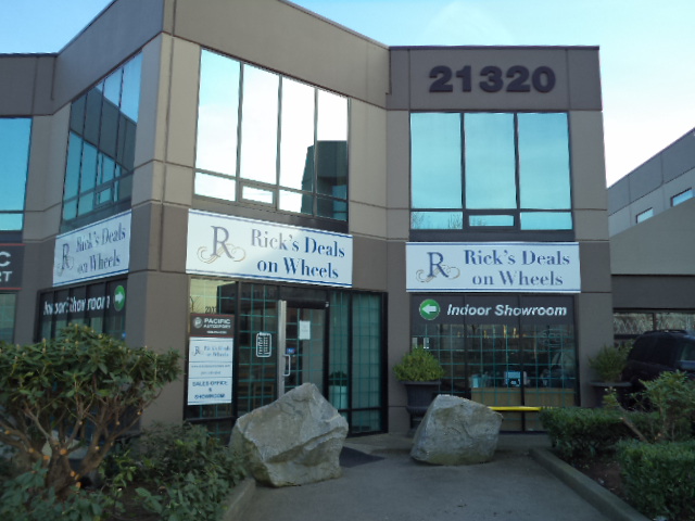 BC Prestige Motor Group (Ricks Deals on Wheels) | 21320 Westminster Hwy #2103, Richmond, BC V6V 2X5, Canada | Phone: (604) 240-6648