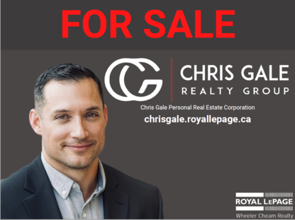 Chris Gale Realty Group - Royal LePage Wheeler C heam Realty | 6090 Ross Rd, Chilliwack, BC V2R 4S6, Canada | Phone: (604) 798-7726