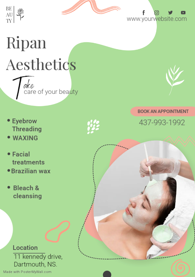 Ripan Aesthetics | 11 Kennedy Dr, Dartmouth, NS B2X 1N5, Canada | Phone: (437) 993-1992