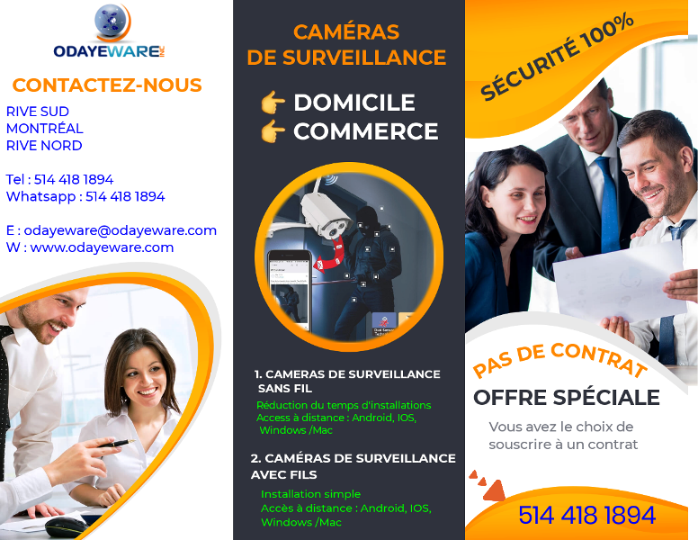 Odayeware | 508 Pl. de Beaucaire, Laval, QC H7N 1E1, Canada | Phone: (514) 418-1894