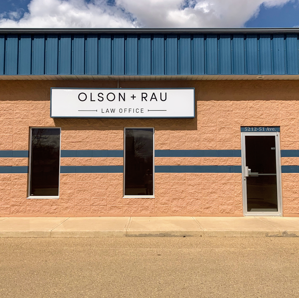 Olson + Rau Law Office - Camrose | 5212 51 Ave, Camrose, AB T4V 4N5, Canada | Phone: (780) 673-1133