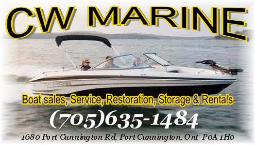 C.W.Marine | 1680 Port Cunnington Rd, Dwight, ON P0A 1H0, Canada | Phone: (705) 635-1484