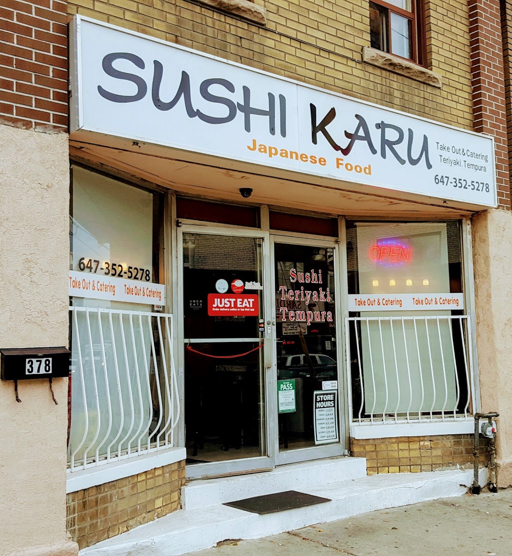 Sushi Karu | 378 Oakwood Ave, York, ON M6E 2W3, Canada | Phone: (647) 352-5278