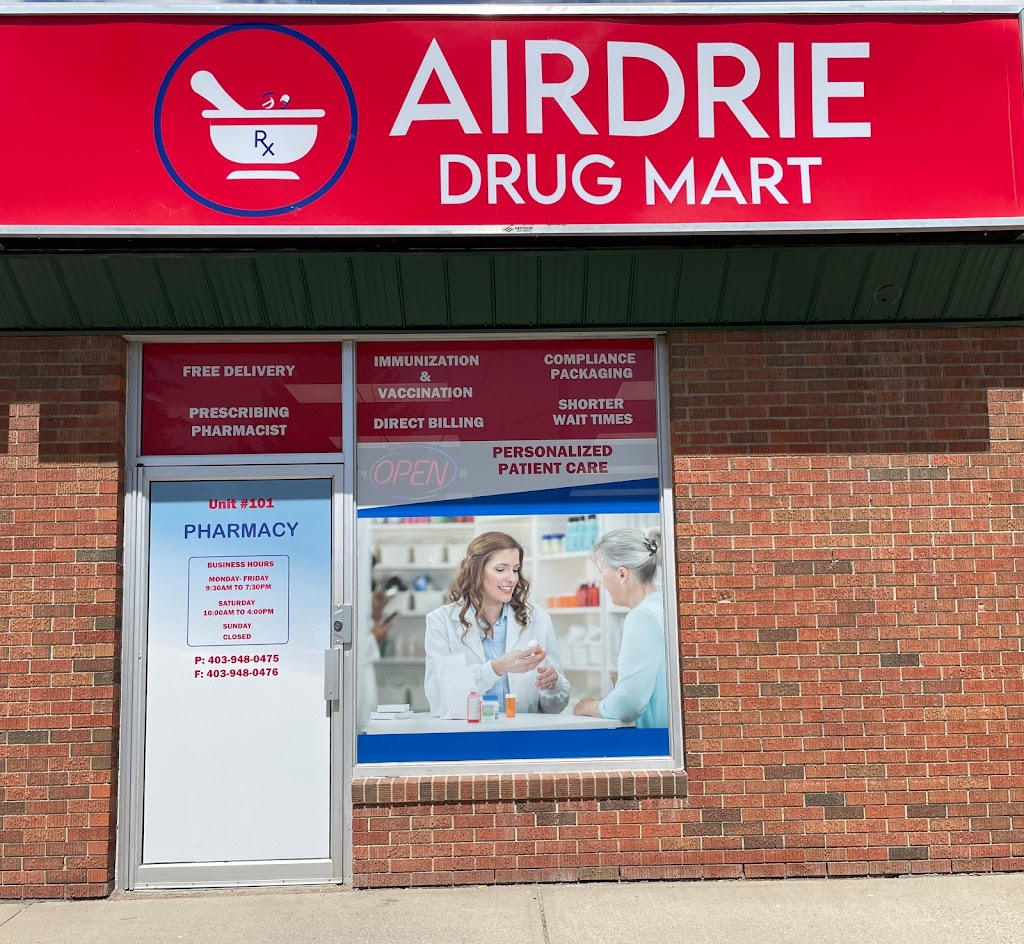 Airdrie Drug Mart | 124 1 Ave NE #101, Airdrie, AB T4B 0R4, Canada | Phone: (403) 948-0475