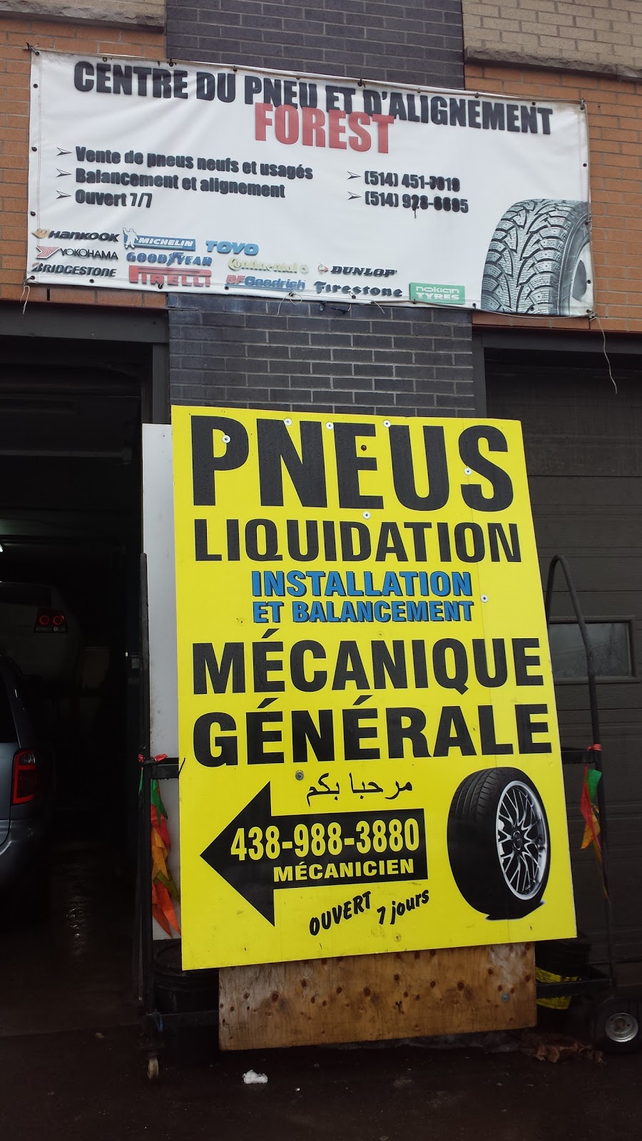 Pneus Forest Alignement | 5003 Rue Forest, Montréal-Nord, QC H1G 3C9, Canada | Phone: (514) 466-4175