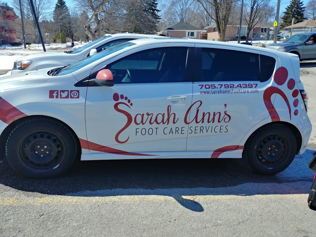 Sarah Anns Foot Care Services | 321 Johnson St, Barrie, ON L4M 7A2, Canada | Phone: (705) 792-4397