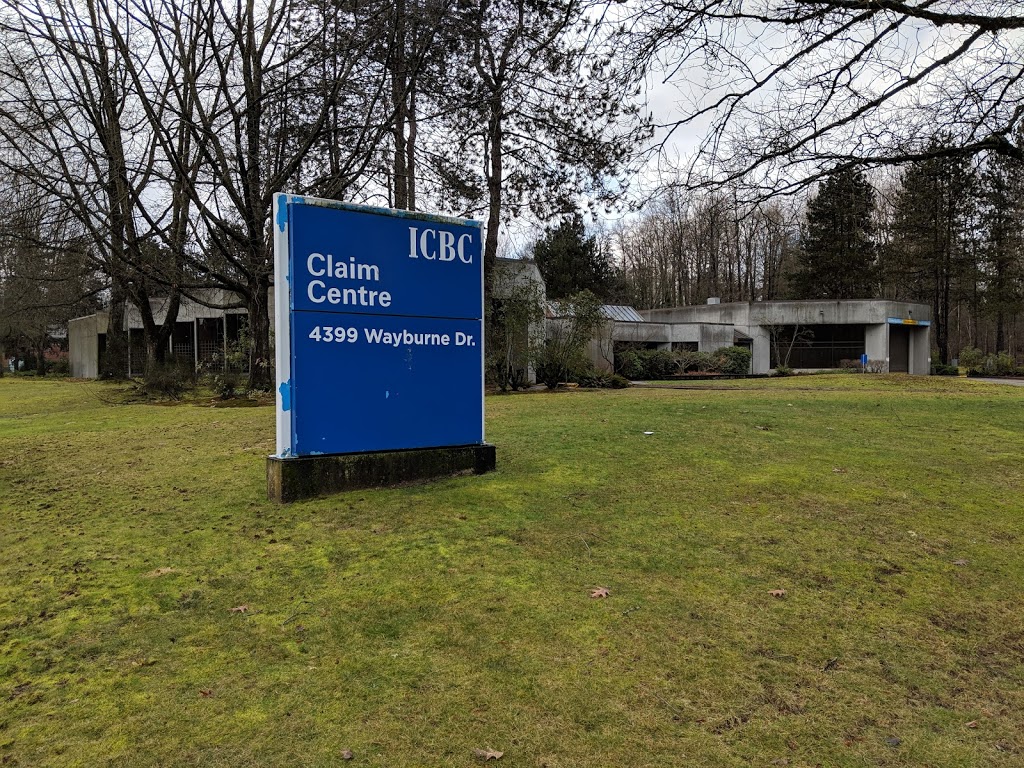 ICBC Claim Centre | 4399 Wayburne Dr, Burnaby, BC V5G 3X7, Canada | Phone: (604) 438-1431