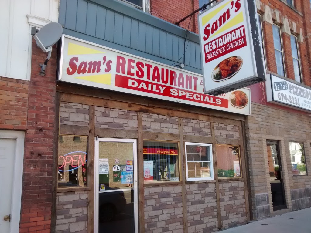Sams Restaurant & Broasted Chicken | 26 Main St E, Ridgetown, ON N0P 2C0, Canada | Phone: (519) 674-1003