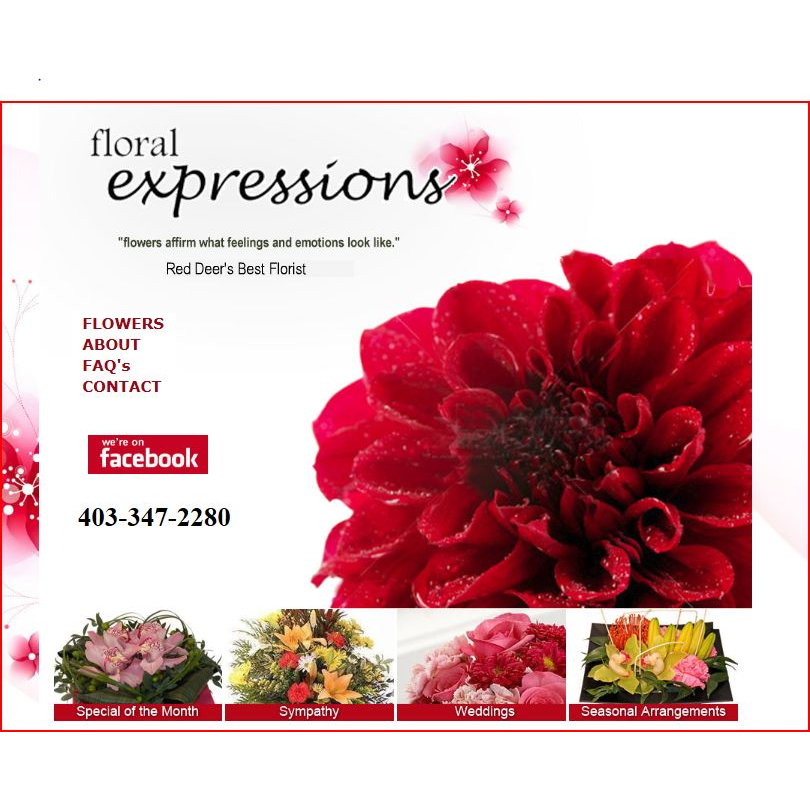 Floral Expressions | 2827 30 Ave #1137, Red Deer, AB T4R 2P7, Canada | Phone: (403) 347-2280