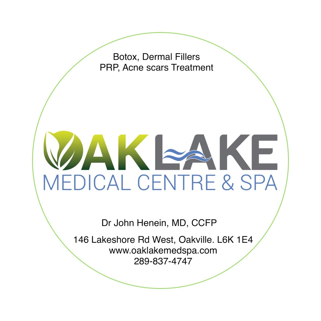 Oak Lake Medical Centre and Medical Spa | 146 Lakeshore Rd W A2, Oakville, ON L6K 1E4, Canada | Phone: (289) 837-4747