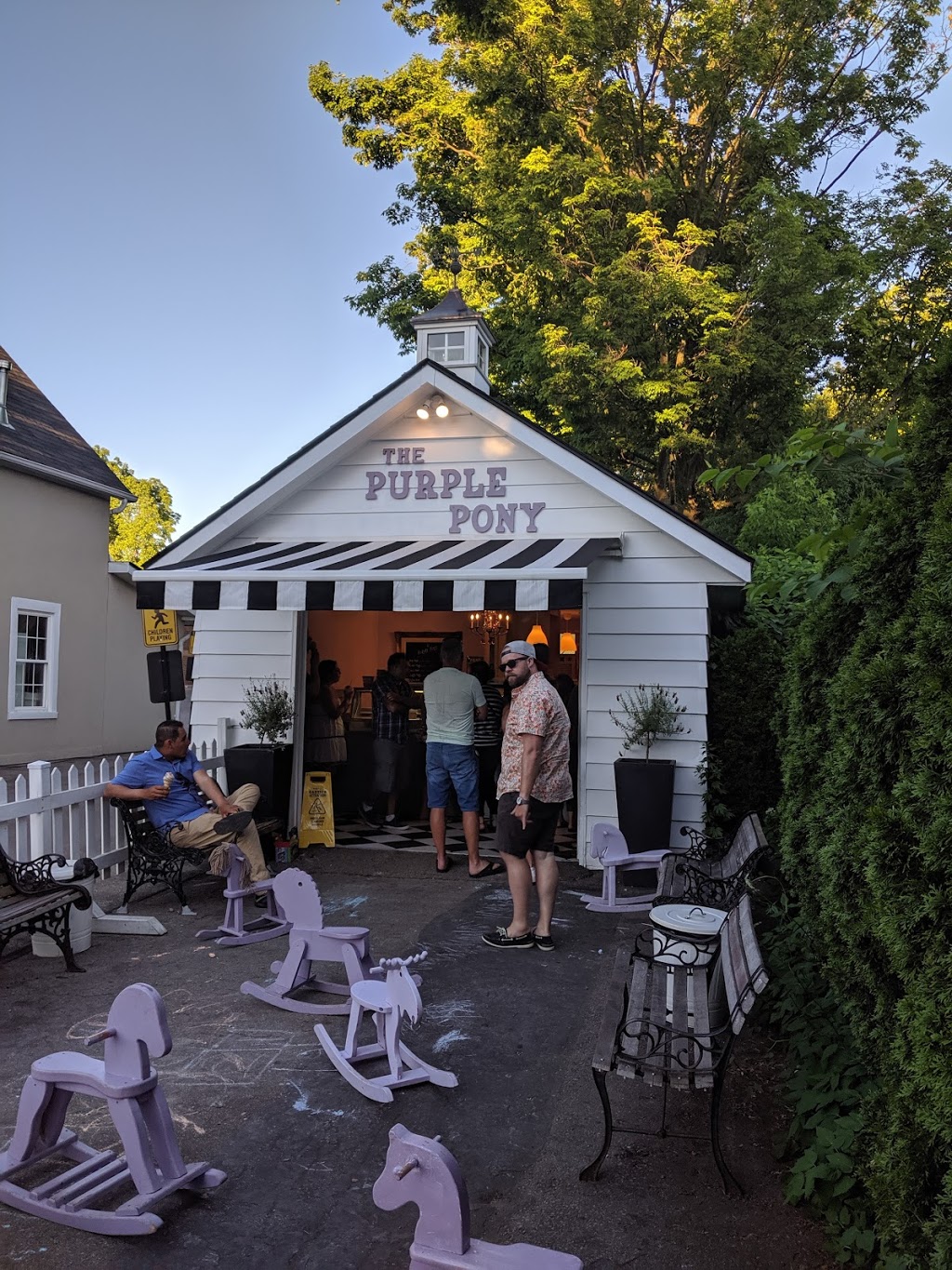 The Purple Pony Ice Cream Shop | 346 Wilson St E, Ancaster, ON L9G 2C2, Canada | Phone: (905) 928-1110