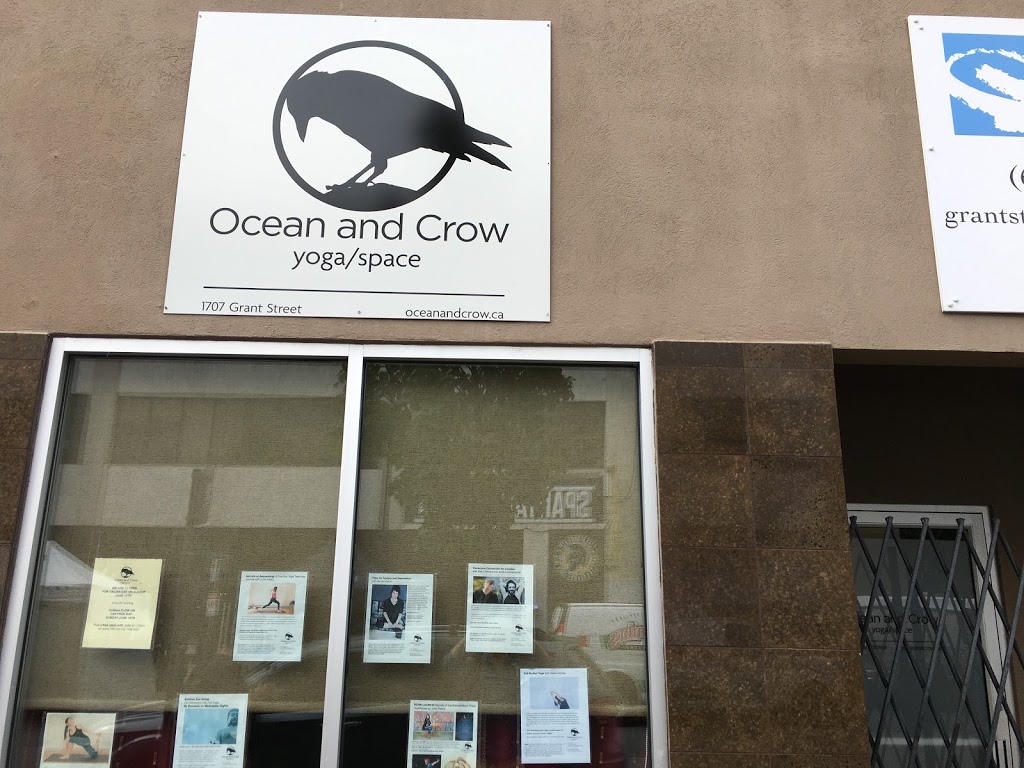 Ocean and Crow Yoga/Space | 14th ave, Vancouver, BC V5L 2Y6, Canada | Phone: (778) 706-8805