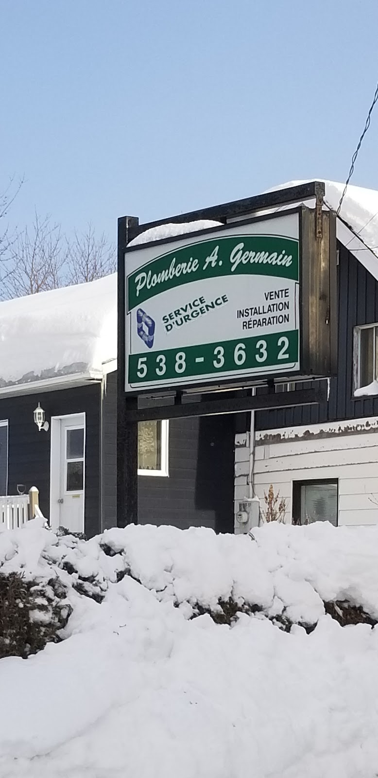 Plomberie A Germain | 411 106e Avenue, Saint-Georges, QC G9T 3J9, Canada | Phone: (819) 538-3632