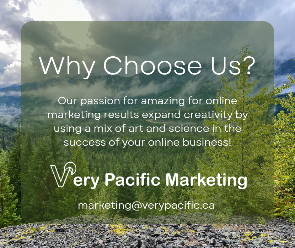 Very Pacific Marketing | 394 Dartmoor Dr, Coquitlam, BC V3K 5V2, Canada | Phone: (778) 245-9559