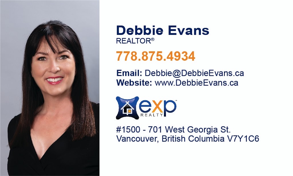 Debbie Evans Realtor | 150 24th St #1008, West Vancouver, BC V7V 4G8, Canada | Phone: (778) 875-4934