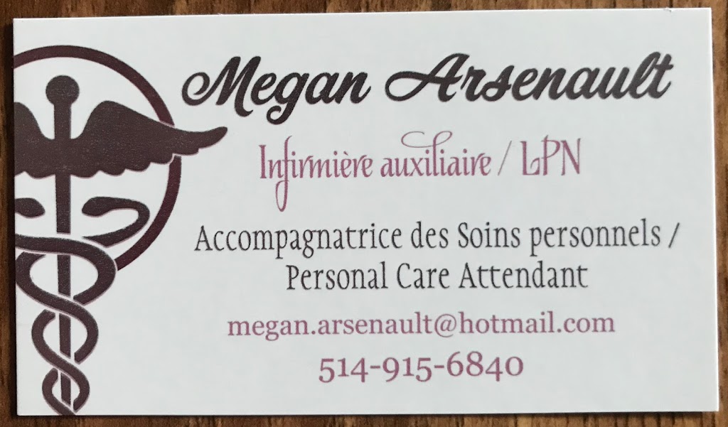 Soins Arsenault | 101 Rue Pierre-Curie, Châteauguay, QC J6K 3Z7, Canada | Phone: (514) 915-6840