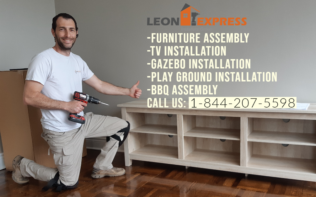 LeonExpress Furniture Assembly and TV Wall Mount Installation | 22 Ascalon Dr, Maple, ON L6A 0M5, Canada | Phone: (647) 882-5454