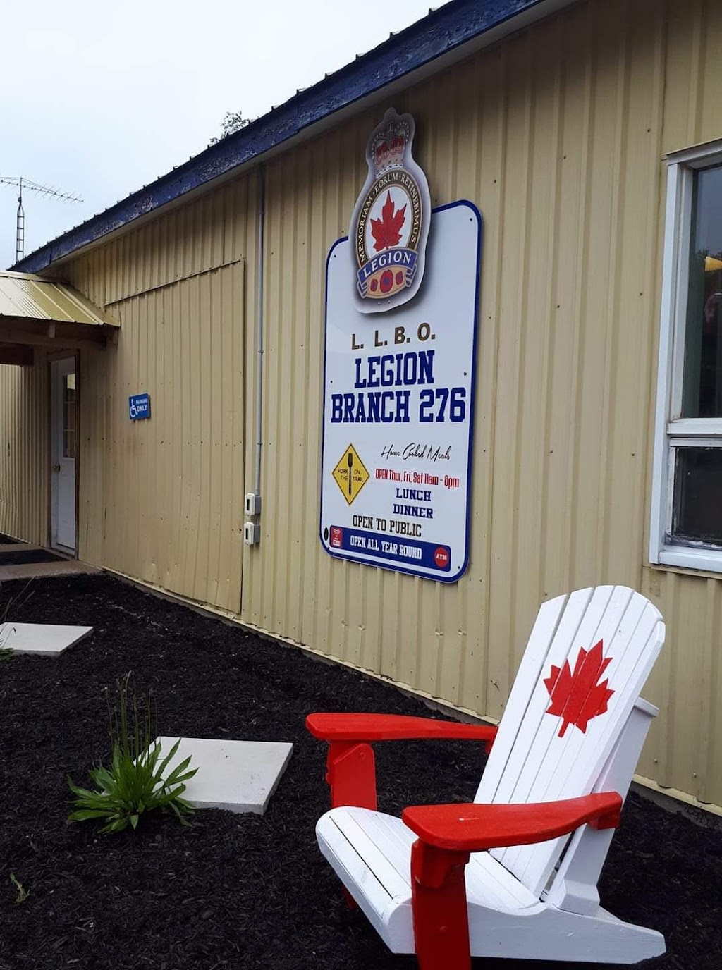 Royal Canadian Legion Branch 276 | 58 Park Rd, Kearney, ON P0A 1M0, Canada | Phone: (705) 636-5889