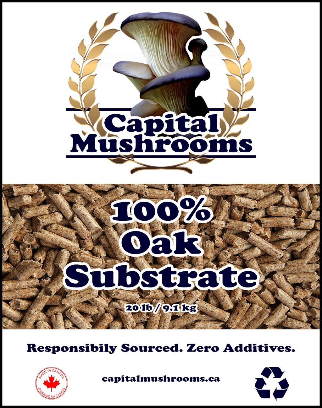 Capital Mushrooms | 319 Van Dusen Ave, Dundalk, ON N0C 1B0, Canada | Phone: (226) 341-6002