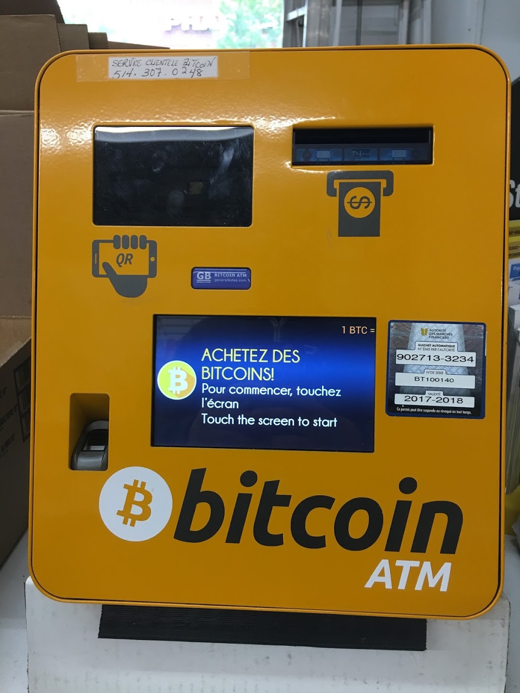 GoBitcoin.ca Canada Bitcoin ATM | 1325 Boulevard Curé-Poirier O, Longueuil, QC J4K 2G7, Canada | Phone: (514) 307-0248