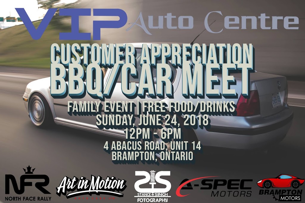 VIP Auto Centre | 4 Abacus Rd, Brampton, ON L6T 5J6, Canada | Phone: (905) 794-1691