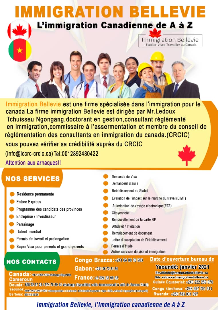 IMMIGRATION BELLEVIE | 8716 Rue de Tilly, Laval, QC H7A 3N5, Canada | Phone: (514) 998-4759