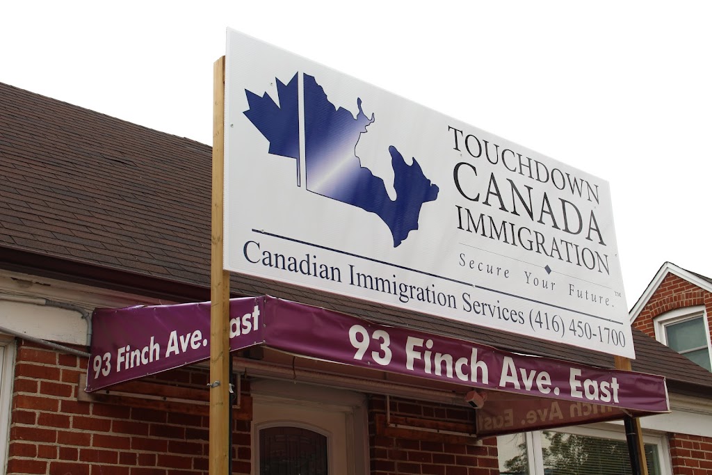 Touchdown Canada Immigration | 93 Finch Ave E, North York, ON M2N 4R4, Canada | Phone: (416) 450-1700