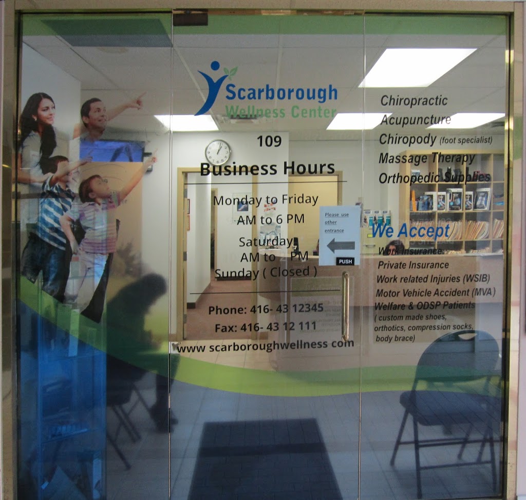 Scarborough Wellness Center | 3000 Lawrence Ave E #A-109, Scarborough, ON M1P 2V1, Canada | Phone: (416) 431-2345