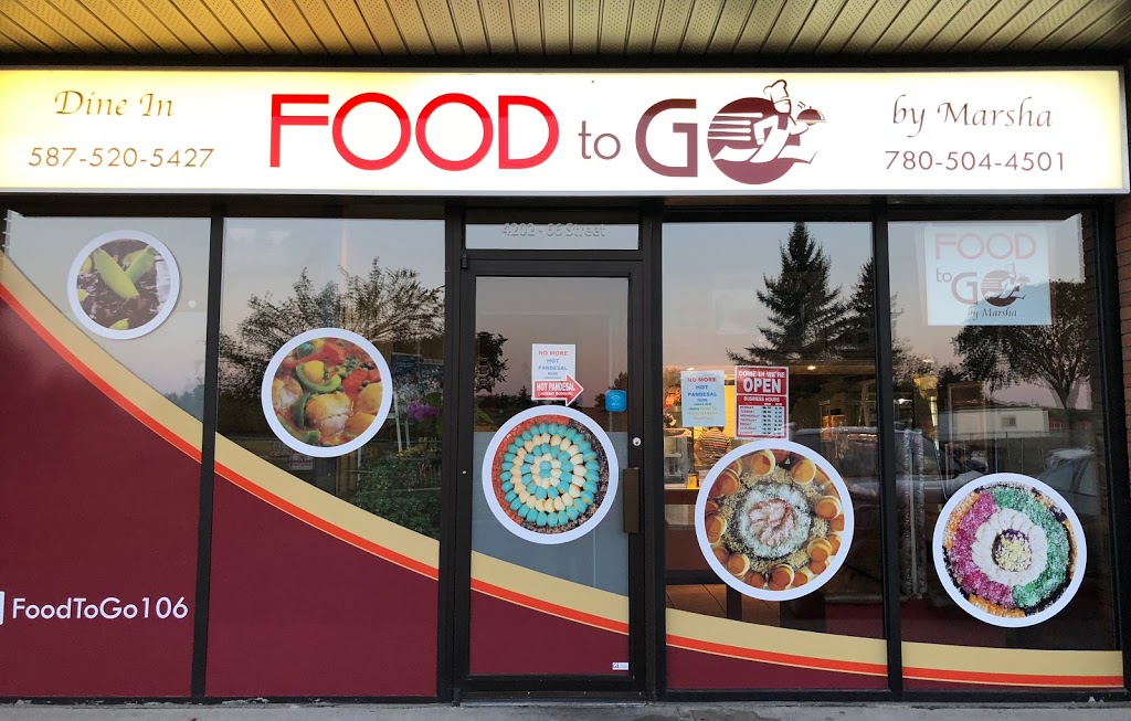Food to Go by Marsha | 4202 66 St NW, Edmonton, AB T6K 4A2, Canada | Phone: (587) 520-5427