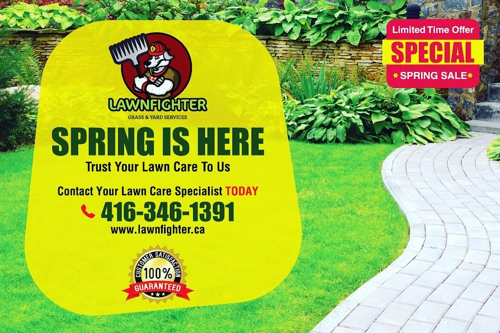 LawnFighter Grass & Yard Services | 2927 Lake Shore Blvd W Unit 335, Etobicoke, ON M8V 1J3, Canada | Phone: (416) 346-1391