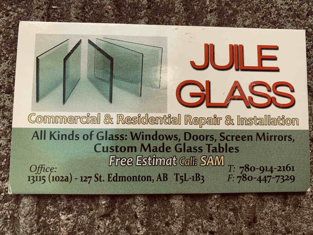 Juile Glass | 13128 126 St NW # 303E, Edmonton, AB T5L 0Y7, Canada | Phone: (780) 914-2161
