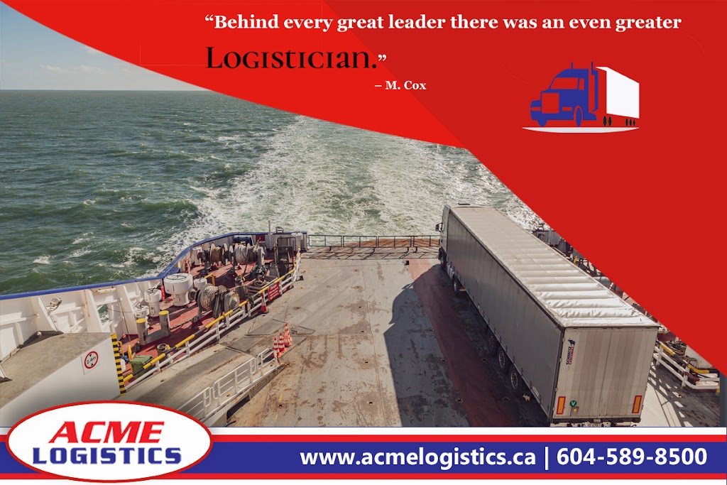 Acme Logistics | 10170 Grace Rd, Surrey, BC V3V 3V6, Canada | Phone: (604) 589-8500