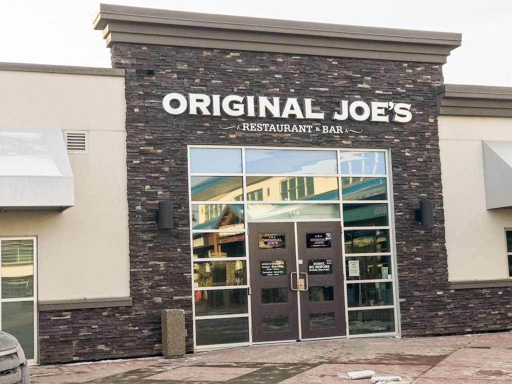 Original Joes Restaurant & Bar | 318 Aspen Glen Landing SW Unit 112, Calgary, AB T3H 0N5, Canada | Phone: (403) 457-5637