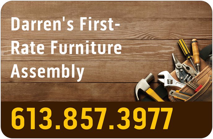 Darrens First-Rate Furniture Assembly | 118 Castlefrank Rd, Kanata, ON K2M 2X1, Canada | Phone: (613) 857-3977