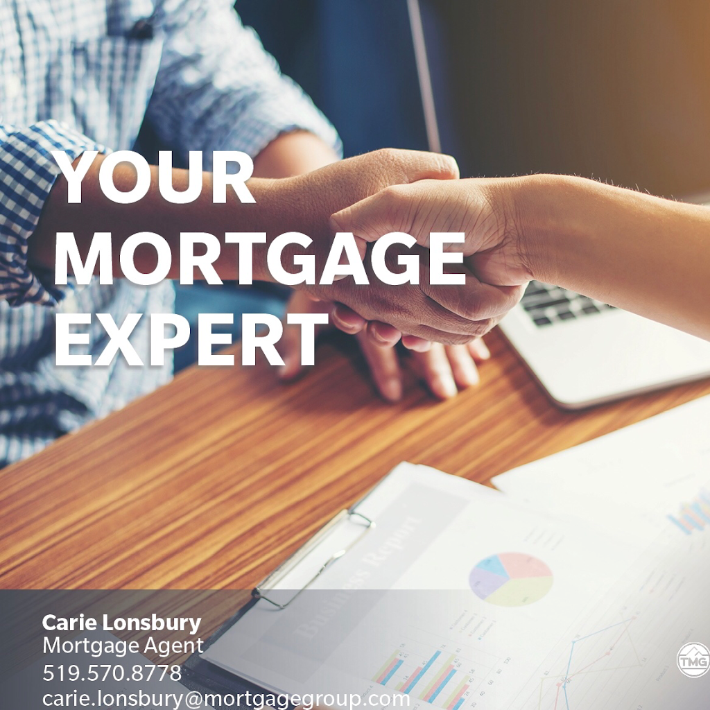 Carie Lonsbury Mortgage Agent - TMG The Mortgage Group | 1014 Sunset Dr, St. Clements, ON N0B 2M0, Canada | Phone: (519) 570-8778