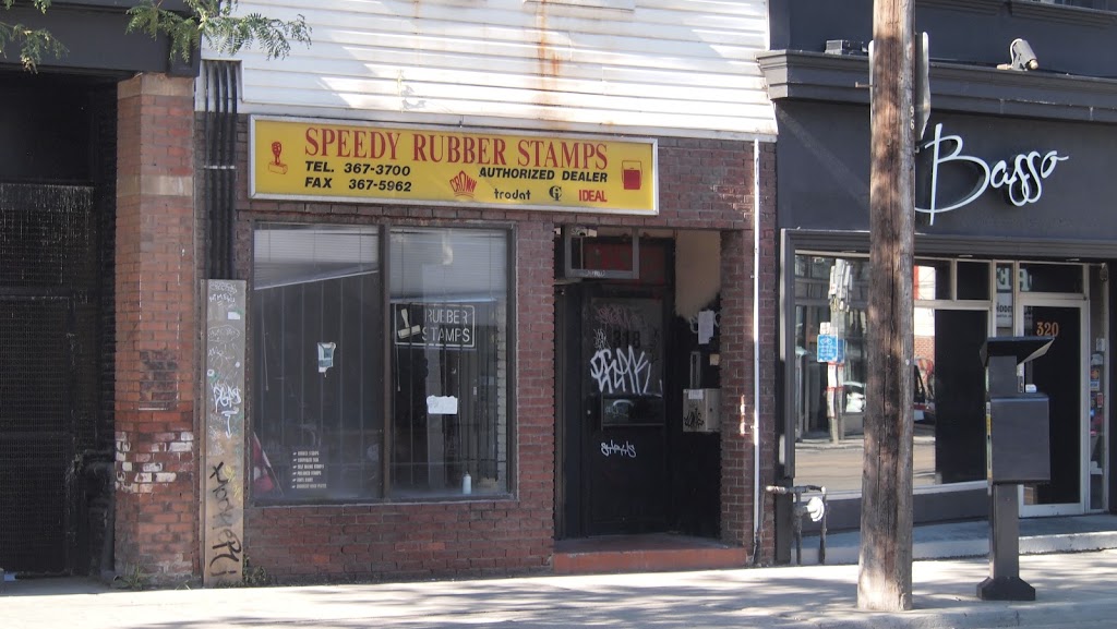 Speedy Rubber Stamps & Marking Devices Inc | 318 Queen St E, Toronto, ON M5A 1T3, Canada | Phone: (416) 367-3700