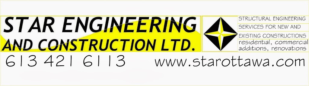 Star Engineering and Construction Ltd. | 75 Dalecroft Crescent, Nepean, ON K2G 5V8, Canada | Phone: (613) 421-6113