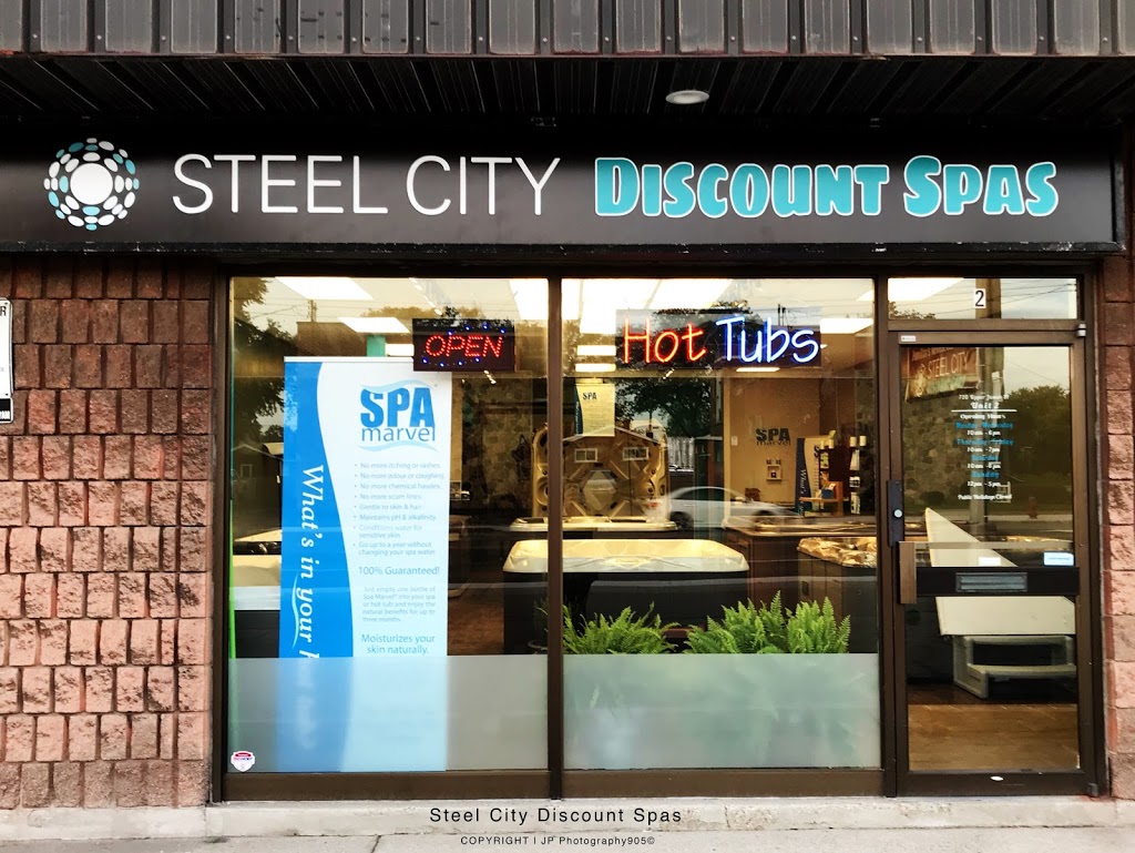 Steel City Discount Spas Inc | 720 Upper James St, Hamilton, ON L9C 2Z9, Canada | Phone: (289) 755-7727