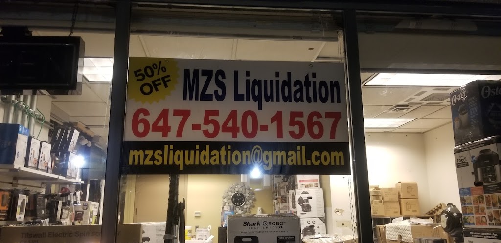 MZS LIQUIDATION | 1919 Lawrence Ave E, Scarborough, ON M1R 2Y6, Canada | Phone: (647) 540-1567