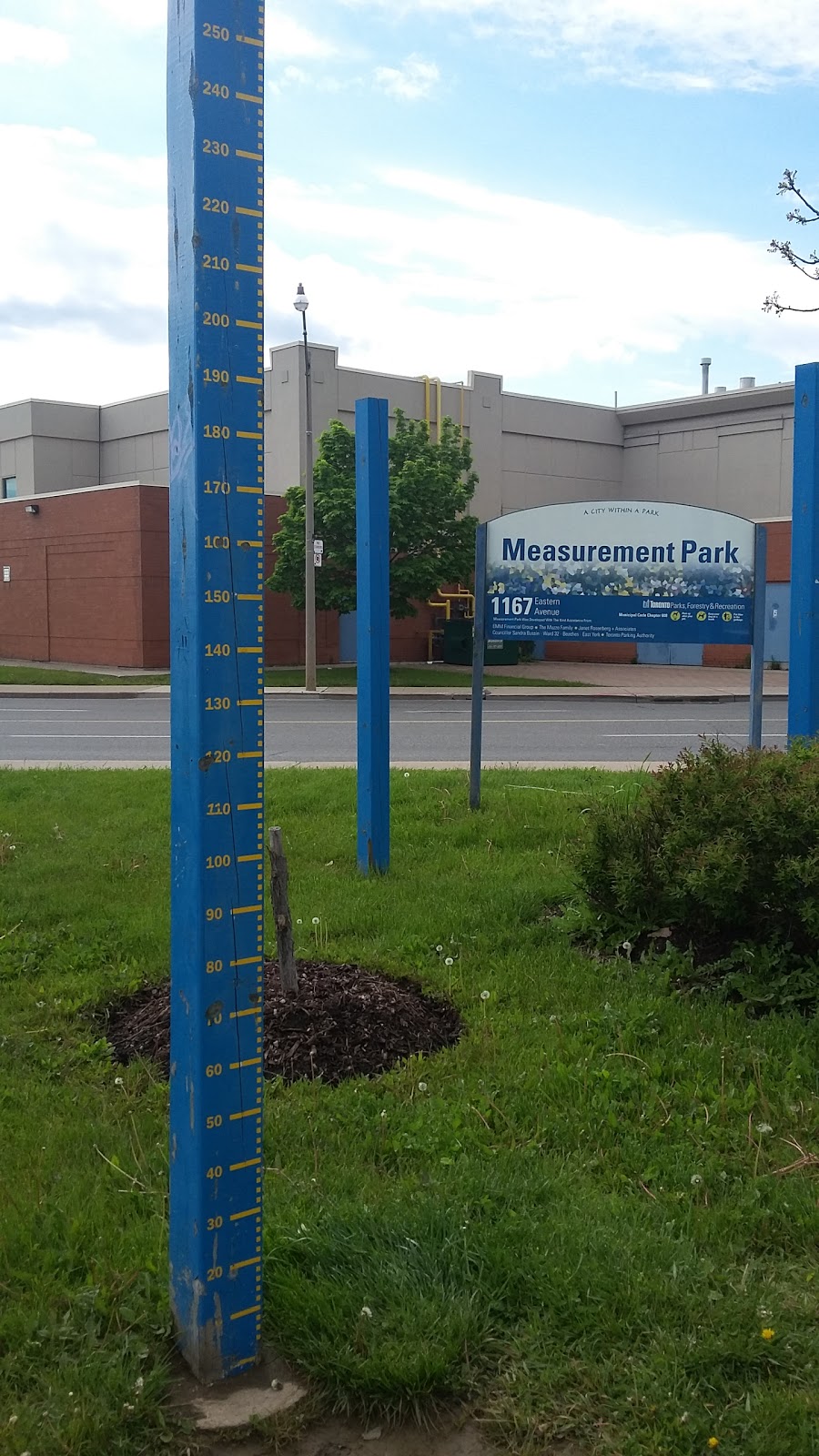 Measurement Park | 1167 Eastern Ave, Toronto, ON M4L 1G6, Canada | Phone: (416) 392-2489