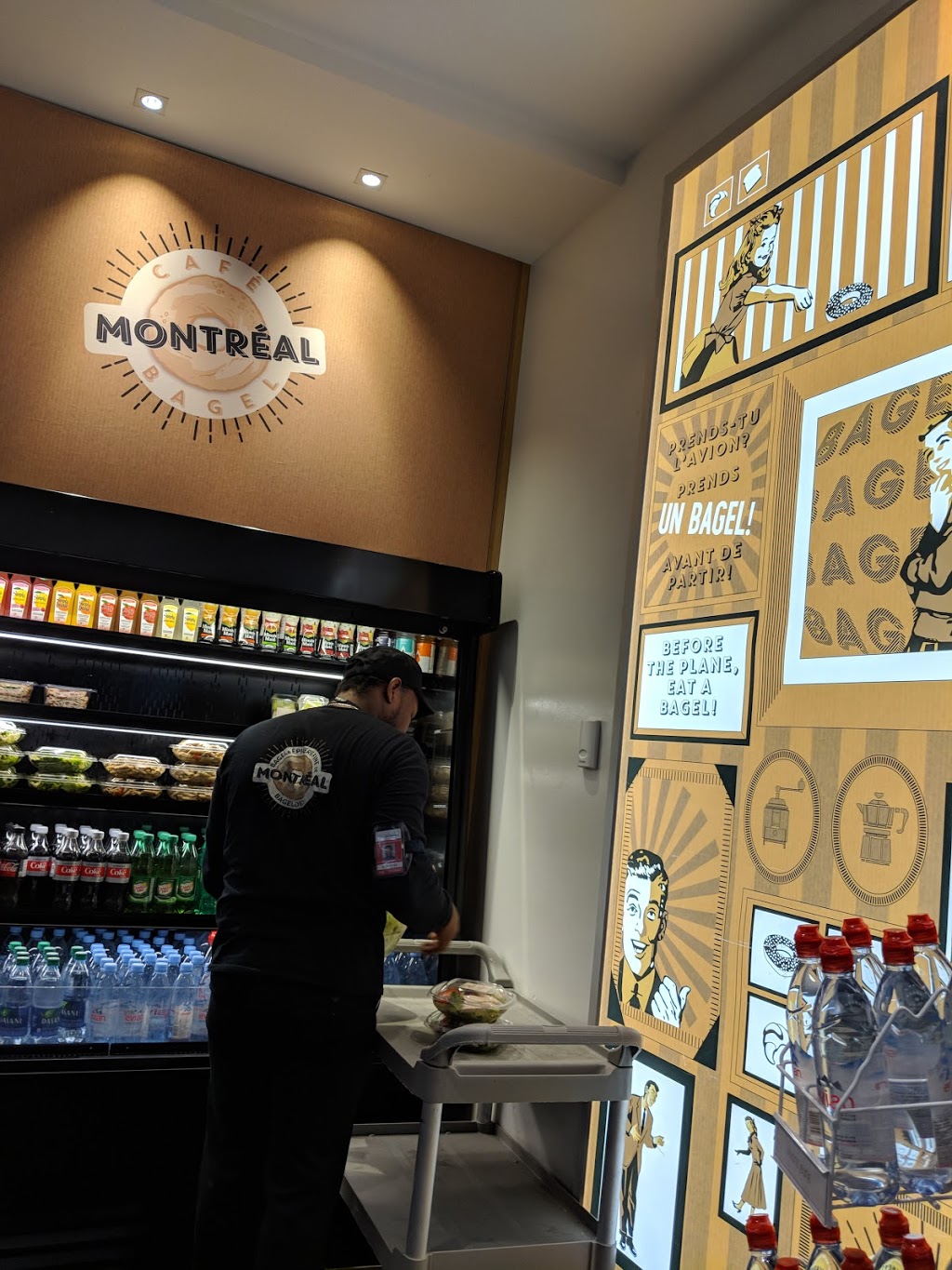cafe montreal bagel | Pierre Elliott Trudeau International Airport, Dorval, QC H4Y 0A2, Canada | Phone: (514) 394-7377