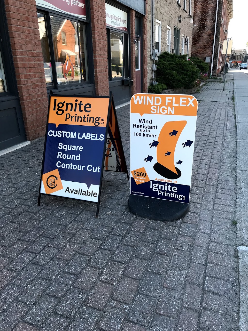 Ignite Printing | 163 Ormond St unit p/q, Brockville, ON K6V 2L3, Canada | Phone: (613) 865-7494