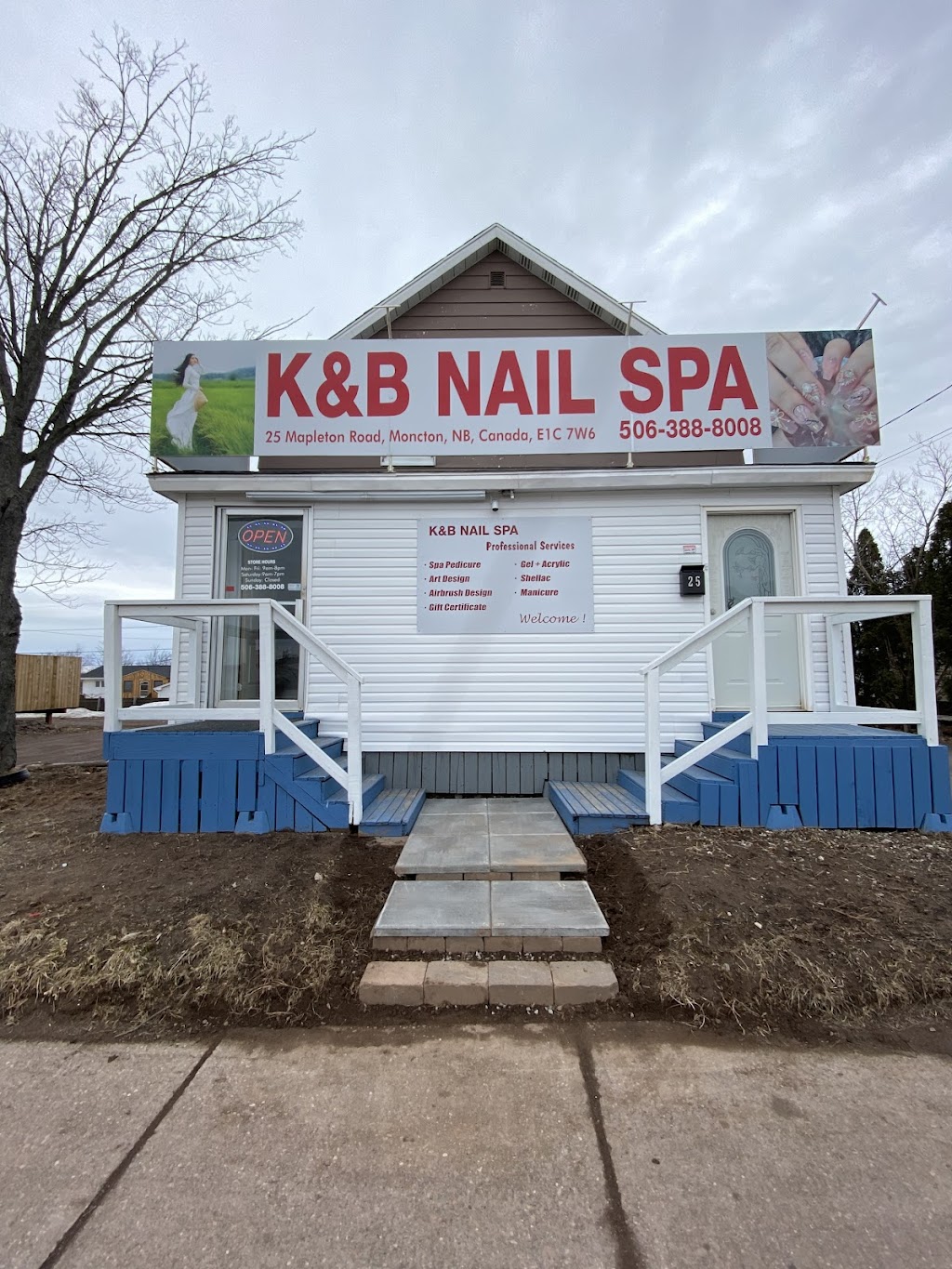 K&B Nail Spa | 25 Mapleton Rd, Moncton, NB E1C 7W6, Canada | Phone: (506) 388-8008