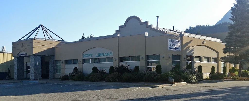 Hope & Area Recreation Centre | 1005 6 Ave, Hope, BC V0X 1L4, Canada | Phone: (604) 869-2304